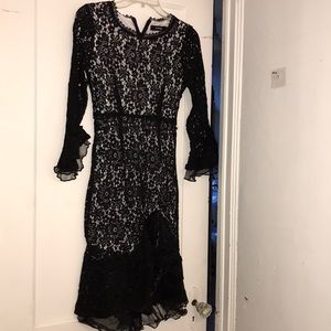 Sheer Lace Dress